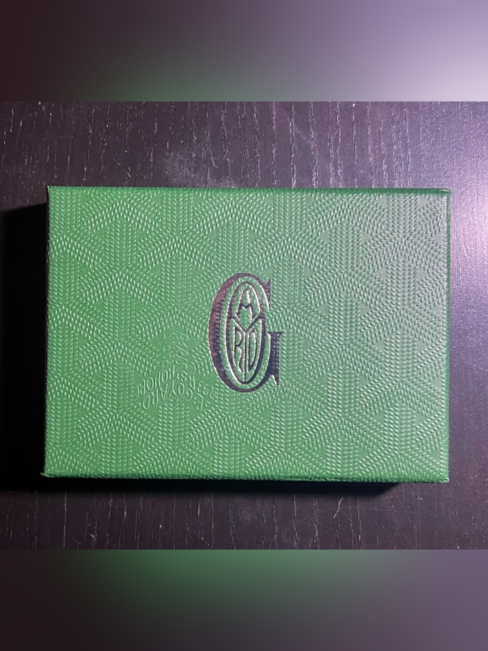 White Goyard Cardholder